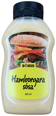 Bónus Hamborgarasósa 265 ml