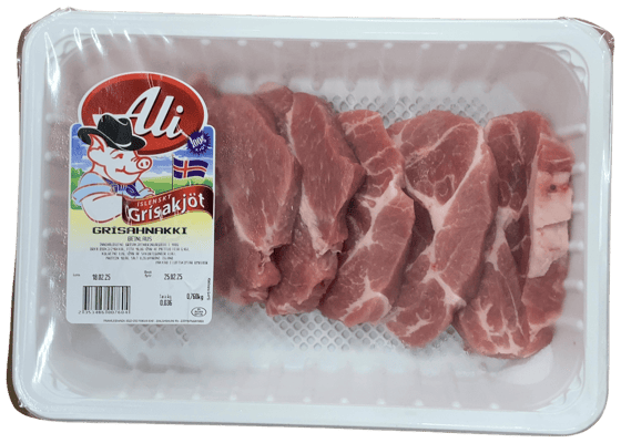 Ali Grísahnakki Beinlaus 760 g