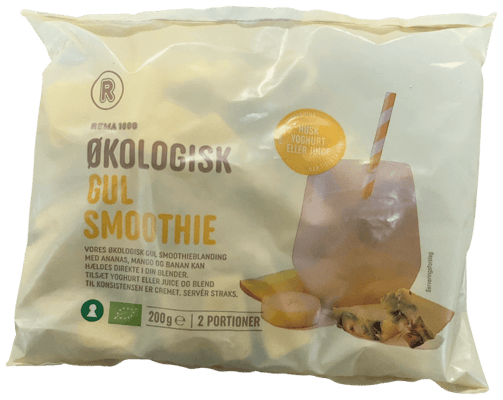 Rema 1000 Lífrænn gulur smoothie 200 g