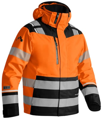 Univern Protec 2in1 heilsársúlpa HiViz orange