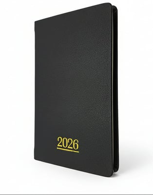 Dagbók - Mars vasadagbók 2026 svört