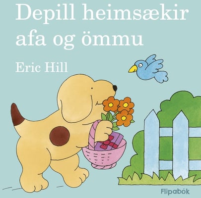 Depill heimsækir afa og ömmu