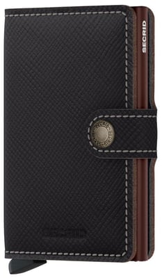 Secrid Miniwallet - Saffiano Brown