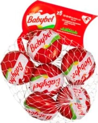 Babybel ostur 6 stk 120 g