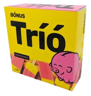 Bónus Tríó íspinnar 6 stk.