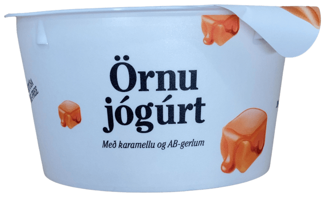 Arna Örnu jógúrt með karamellu og AB-gerlum 200 g