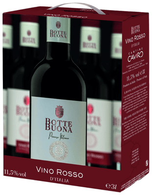 Botte Buona Rosso D'Italia 3L kassavín