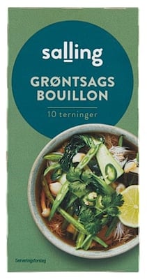 Salling grænmetiskraftur, 10 teningar 100 g