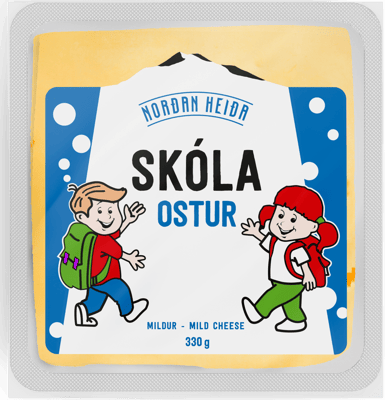 Norðan Heiða Skólaostur Mildur 330 g