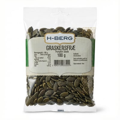 H-Berg Graskersfræ 100 g