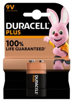 Duracell Rafhlöður - 9V 1 stk