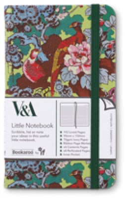 V&A Pocket Notebook A6 Sundour Pheasant