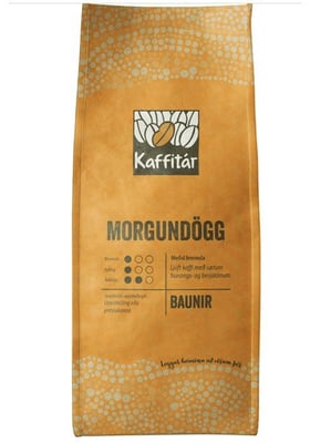 Kaffitár Morgundögg Kaffibaunir 400 g