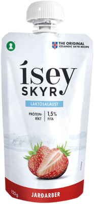 Ísey skyr jarðarber skvísur 125 g