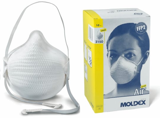 Moldex AIR rykgríma FFP2D S/M, 10stk
