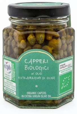 Capers í ólífuolíu / 100 grömm