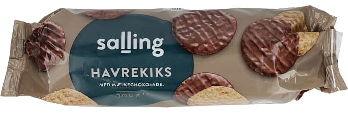 Salling hafrakex með mjólkursúkkulaði 300 g