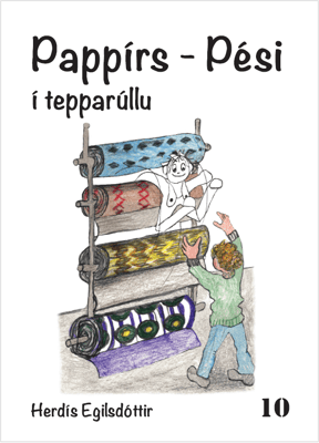 Pappírs-Pési í tepparúllu - bók 10