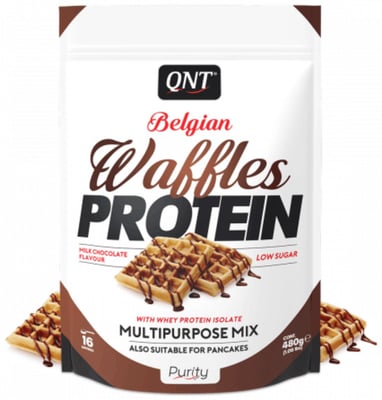 Qnt whey protein brown waffles 500 gr