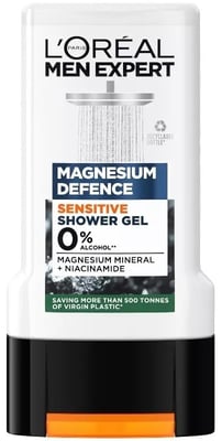 L'oreal Men Expert Magnesium Defence Sensitive Sturtusápa 300 ml