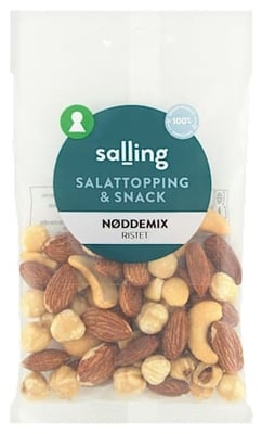 Salling ristuð hnetublanda 60 g
