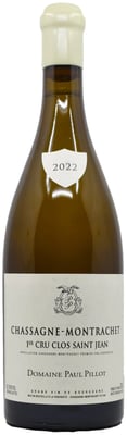 2022 Paul Pillot Chassagne-Montrachet 1er Cru Clos Saint Jean