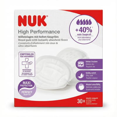 NUK High Performance brjóstapúðar 30 stk
