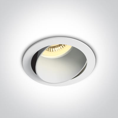White Gu10 10w reflector