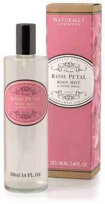 Naturally European Rose Petal Body & Home Mist 100 ml