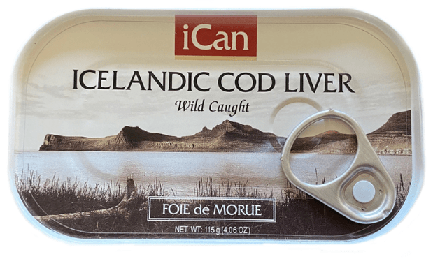 iCan Íslensk Þorsklifur - 115 gr.