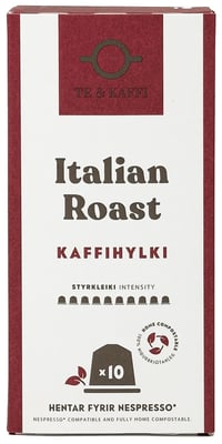 Te & Kaffi Italian Roast kaffihylki 10 stk.