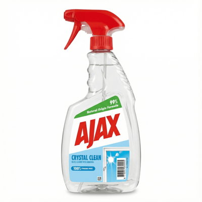 Ajax Crystal Clean glerhreinsir með ammoníaki 750 ml