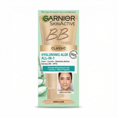 Garnier SkinActive BB-krem Classic Hýalúrón Aloe Medium SPF15 50 ml