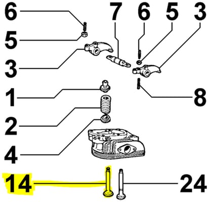 Sogloki 6LD435  ED0096520990-S               INTAKE VAL