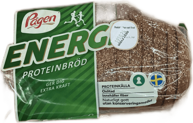 Pågen Energi Ósykrað próteinbrauð 700 g