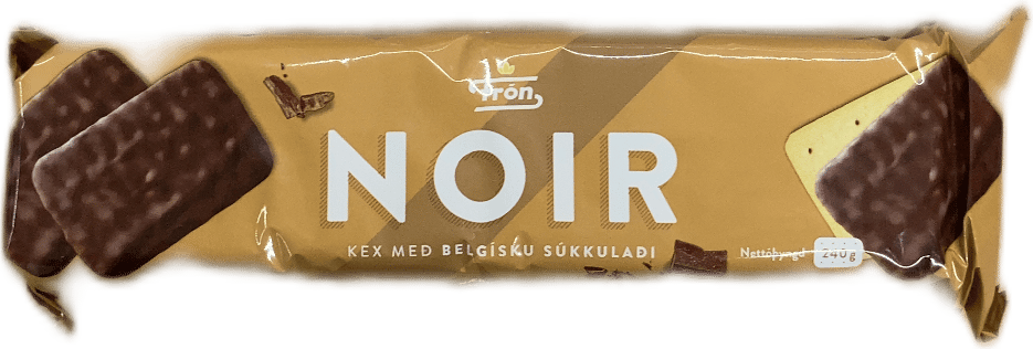Frón Noir Kex með belgísku súkkulaði
