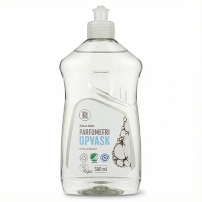 Rema 1000 uppþvottalögur ilmefnalaus 500 ml
