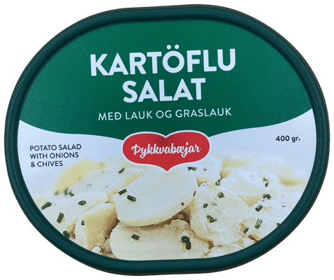 Þykkvabæjar Kartöflusalat með lauk og graslauk 400 g