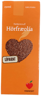 Himneskt Kaldpressuð Hörfræolía 250 ml