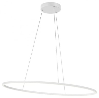 Leo oval hvítt