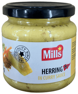 Mills síld í karrýsósu 225 g