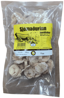 Sjómaðurinn Harðfiskur Bitafiskur 120 g