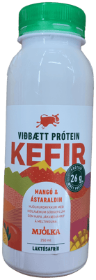 Mjólka Kefir Viðbætt Prótein Mangó & Ástaraldin 250 ml