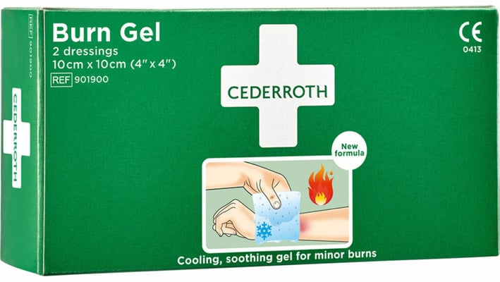 Cederroth Brunagrisjur 10x10cm 2stk