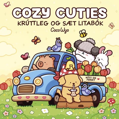 Kósí krútt - Krúttleg og sæt litabók