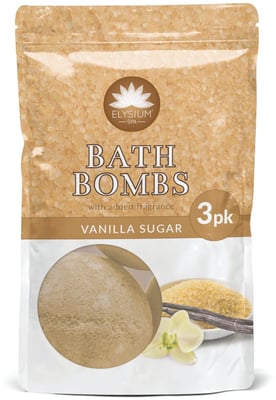 Elysium spa bað bombur vanilla sugar 3 x 50 gr