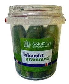 Íslenskar agúrkur smáar 400 g