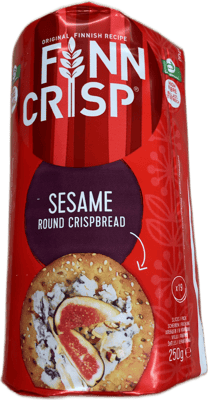 Finn Crisp Sesam kringlótt hrökkbrauð 250 g