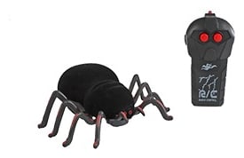 Halloween fjarstýrð kónguló með ljósi