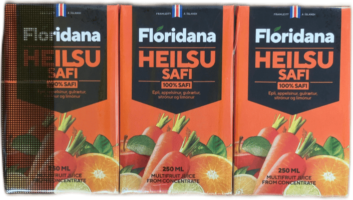 Floridana Heilsusafi 100% Fjölávaxtasafi 250 ml